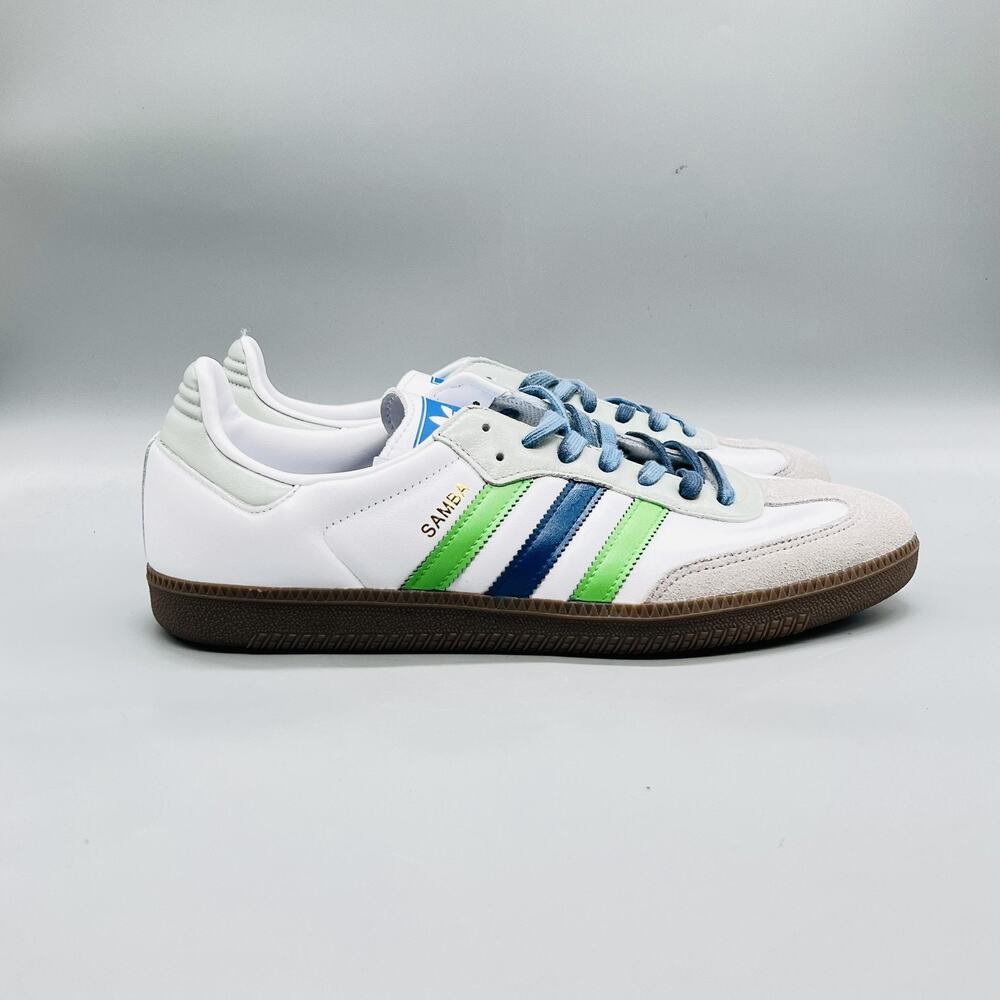 Adidas Originals Shoes Men 11.5 White Samba Vertex Indoor Soccer Sneaker Comfort